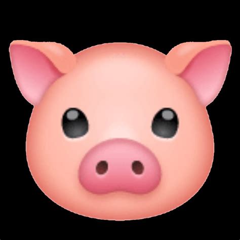 Pig Emoji Png | Pig emoji, Pig, Piggy