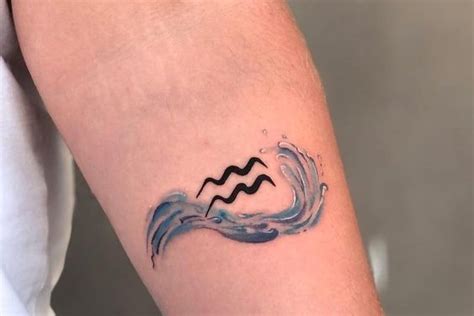 25+ Best aquarius zodiac tattoo: Ideas & For men's and women's ...