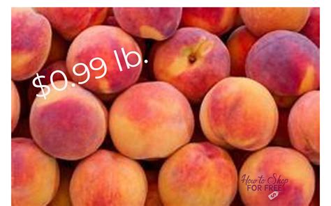 Southern Peaches ONLY $.99 per lb. through 6/27! | How to Shop For Free with Kathy Spencer
