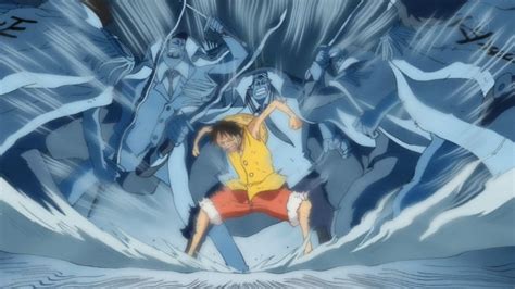 Best Anime Scene: Luffy using his Emperor haki to save Ace in One Piece