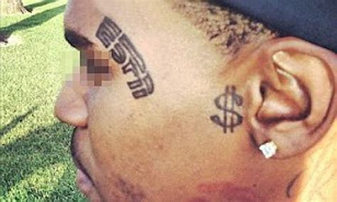 dollar sign face tattoo - conceptartphotographypictures