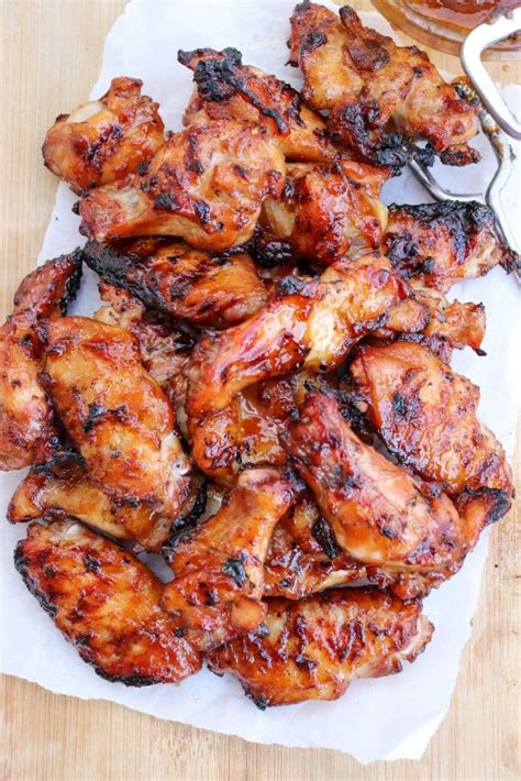 Grilled Teriyaki Chicken Wings » Campfire Foodie