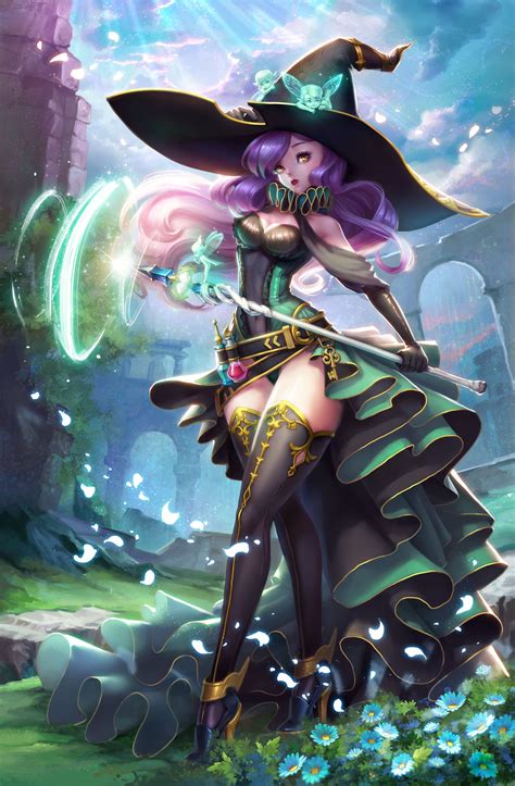 Witch by Penano faint Guangzhou | Illustrator | Anime witch, Character art, Witch characters