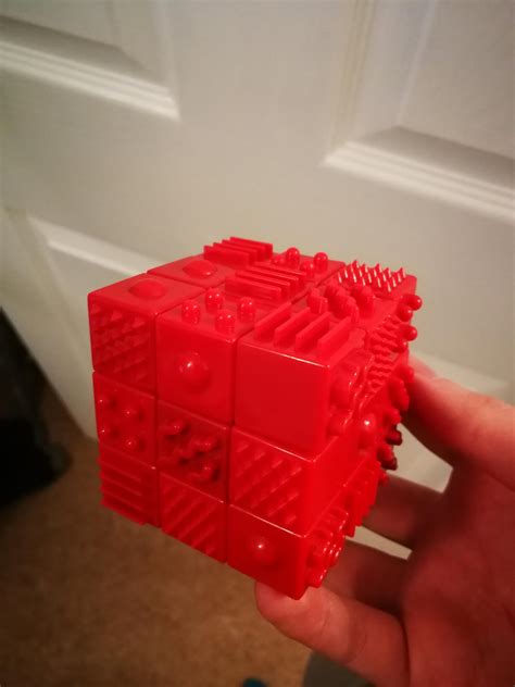 A Rubik's Cube for blind people : r/mildlyinteresting