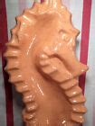 Gorgeous 70's Figural Coral Seahorse 15" tall Coffee Table Ceramic Console Dish | eBay