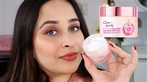 Glow & Lovely Hydraglow serum cream Review - YouTube