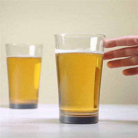 Mighty Pint Glasses - Won't Tip Over / Easy To Pick Up | The Green Head