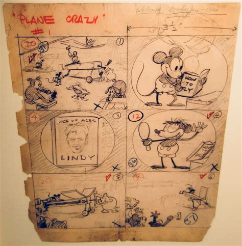 Mickey Mouse Plane Crazy by artist Ub Iwerks A 8042 | Flickr