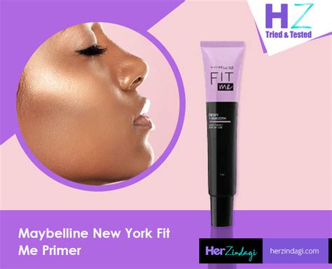 HZ Tried & Tested: Maybelline New York Fit Me Primer, Dewy & Smooth ...