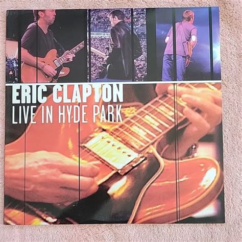 ERIC CLAPTON LIVE In Hyde Park Laserdisc $14.00 - PicClick
