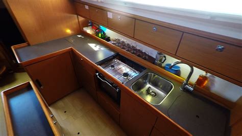 bavaria 46 cruiser sailing yacht interior galley 4 | Flickr