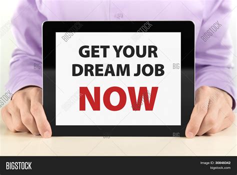 Get Your Dream Job Now Image & Photo (Free Trial) | Bigstock