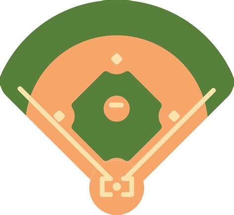 Baseball Infield Clipart