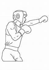 Boxing Coloring Pages  Best For Kids Sports coloring sketch template
