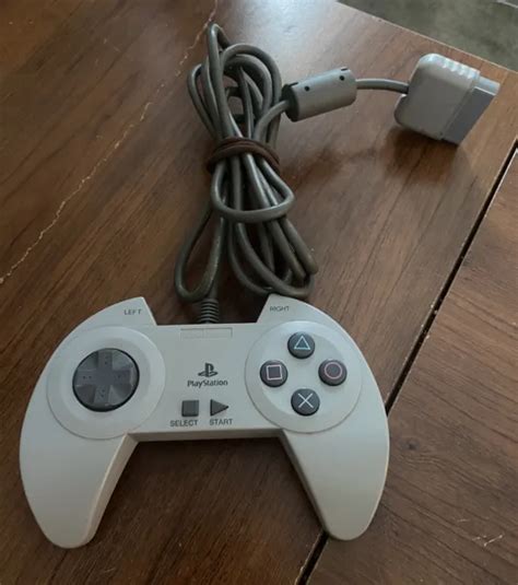 SONY PLAYSTATION PS1 Controller 8100 ASCII Control Pad Grey Classic ...