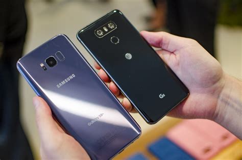 Samsung Galaxy S8 vs. LG G6: Battle of the ultra-slim bezels - AIVAnet