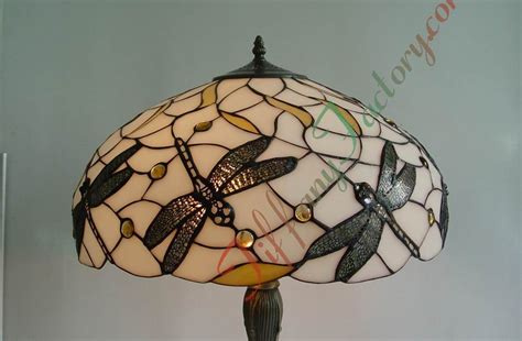 [Hot Item] Tiffany Dragonfly Lamp Shade (Dragonfly) | Stained glass lamps, Stained glass lamp ...