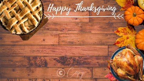 Thanksgiving Zoom Background Zoom Thanksgiving Online | Etsy