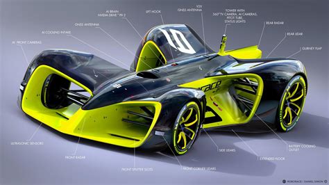 The Roborace Car Gets Near-Final Version, Looks Even Better - autoevolution