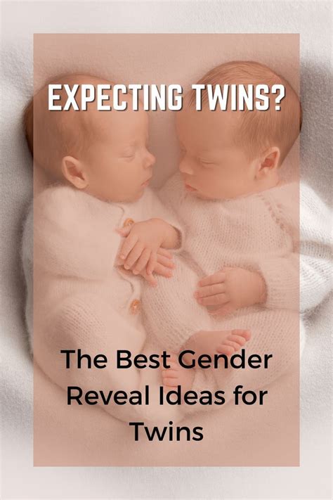 The Best Gender Reveal Ideas for Twins | Baby gender reveal ...