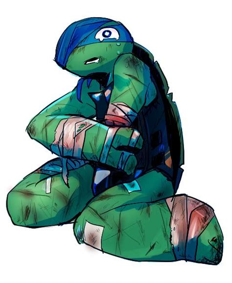 Damaged Leo TMNT 2012 ;-; | Manualidades de las tortugas ninja ...