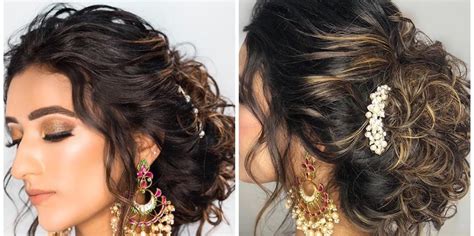 Wedding Reception Hairstyles Trending In Indian Weddings | WedMeGood