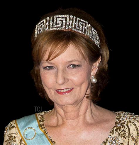 Albert Nieboer/RPE/DPA Picture Alliance/Alamy Crown Princess Margareta of Romania wears the ...