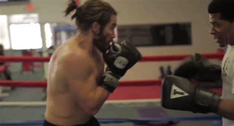 Jake Gyllenhaal Boxing Shirtless in Southpaw | POPSUGAR Celebrity Photo 14