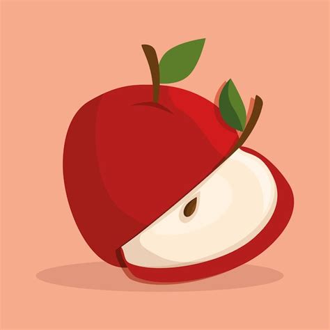 Premium Vector | Apple icon design