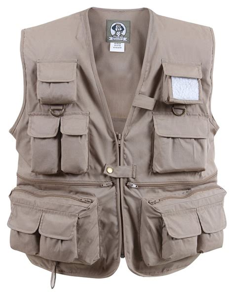 Rothco - Travel Vest, Photographer Vest with 17 Pockets - Walmart.com - Walmart.com