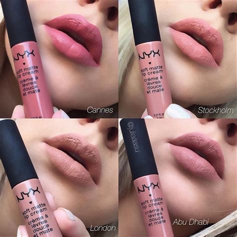 NYX Swatches : Cannes, Stockholm, London & Abu Dhabi | lip colors ...