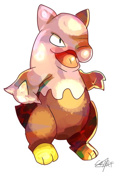 Shiny Drowzee COMISSION by LizardonEievui13 on DeviantArt