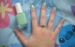 Essie Mint Candy Apple nail polish review | Through The Looking Glass