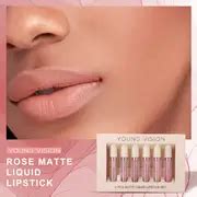 Young Vision Matte Liquid Lipsticks Set Nude Rose Color - Temu Australia