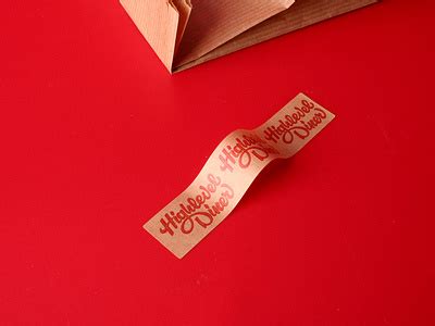 Custom Paper Kraft Labels by OzStickerPrinting on Dribbble