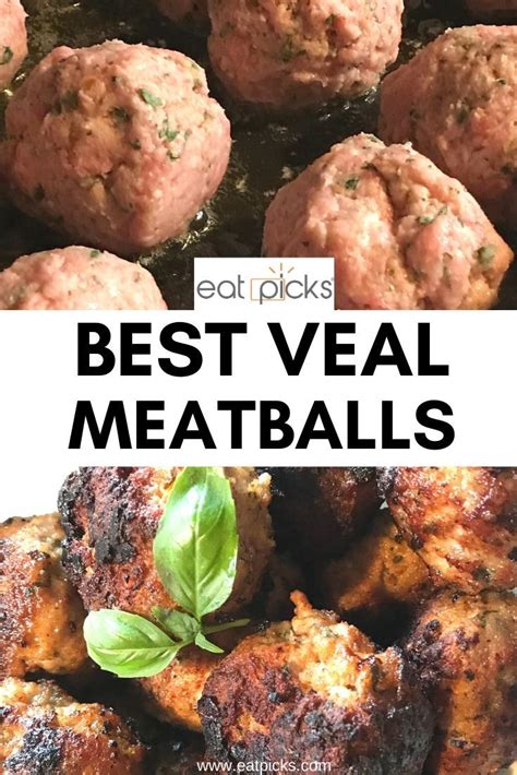 Best Veal Meatballs | Veal meatballs recipe, Veal recipes, Veal meatballs