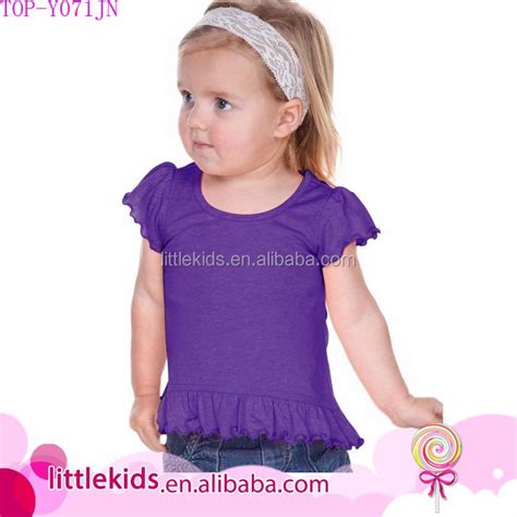 Many Colors Blank Summer Children T Shirt Plain Dyed Wholesale Cotton Kids T Shirt - Buy ...