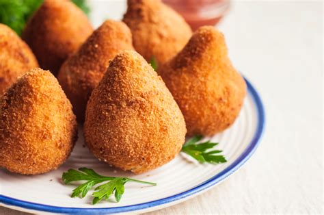 Coxinha - Brazilian Street Food | Recipe | Chicken croquettes, Food ...