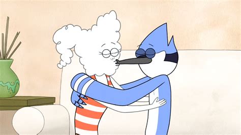 Image - S6E20.046 Mordecai and CJ Kiss.png | Regular Show Wiki | FANDOM ...