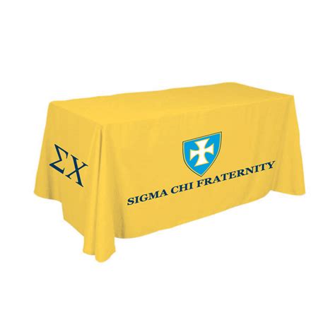 SIGMA CHI FRATERNITY TABLE COVERS | GreekItUp.com