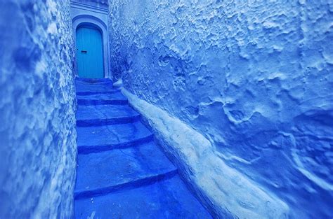 You Have To See This Mesmerizing Town In Morocco Covered In Blue Paint