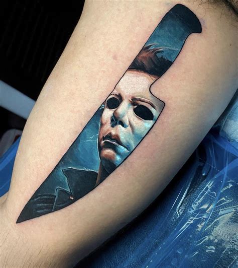 Long Time lurker, First Tattoo! The Mask Michael Myers by Nick Elias at ...