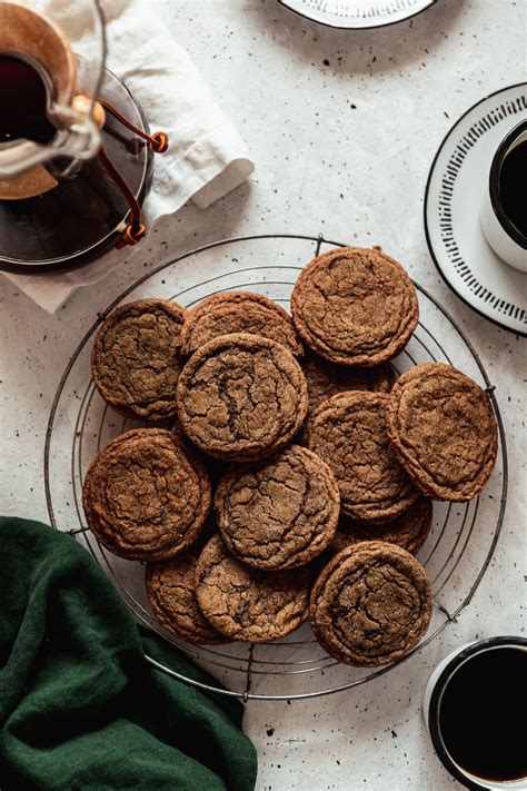 Chewy Coffee Cookies • Sunday Table