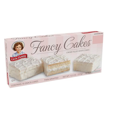 Little Debbie Fancy Cakes, 10 ct, 12.5 oz - Walmart.com - Walmart.com