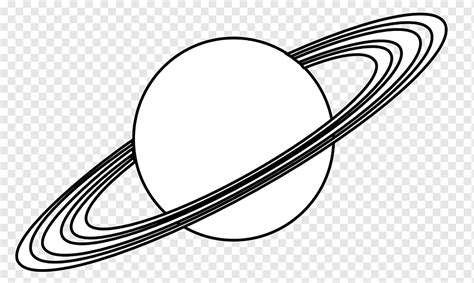 Earth Planet Saturn Black and white, Uranus Cartoon s, angle, monochrome, material png | PNGWing