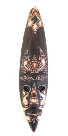 Amazon.com - African Mask Wall Hanging Tribal Decor Fire Mask Good Spirits - LARGE 20" - OMA ...