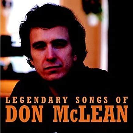 Legendary Songs of Don McLean – CD | Don McLean