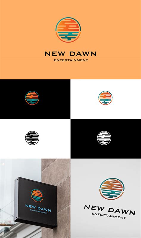 New Dawn logo design on Behance