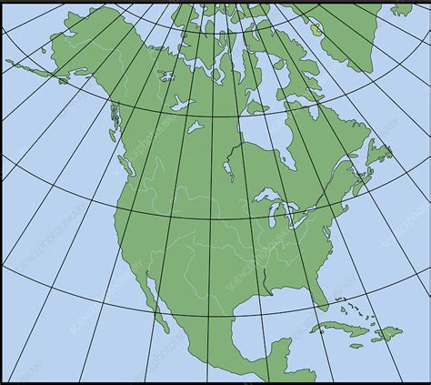 Conical projection - Stock Image - C043/1322 - Science Photo Library