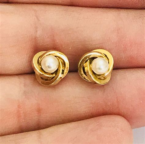 Small Real Gold Earrings | keepnomad.com